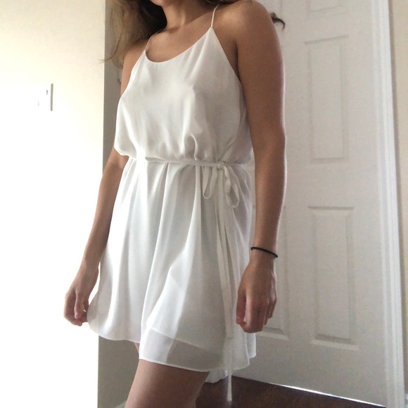 Naked Zebra Dresses & Skirts - Iittle white dress